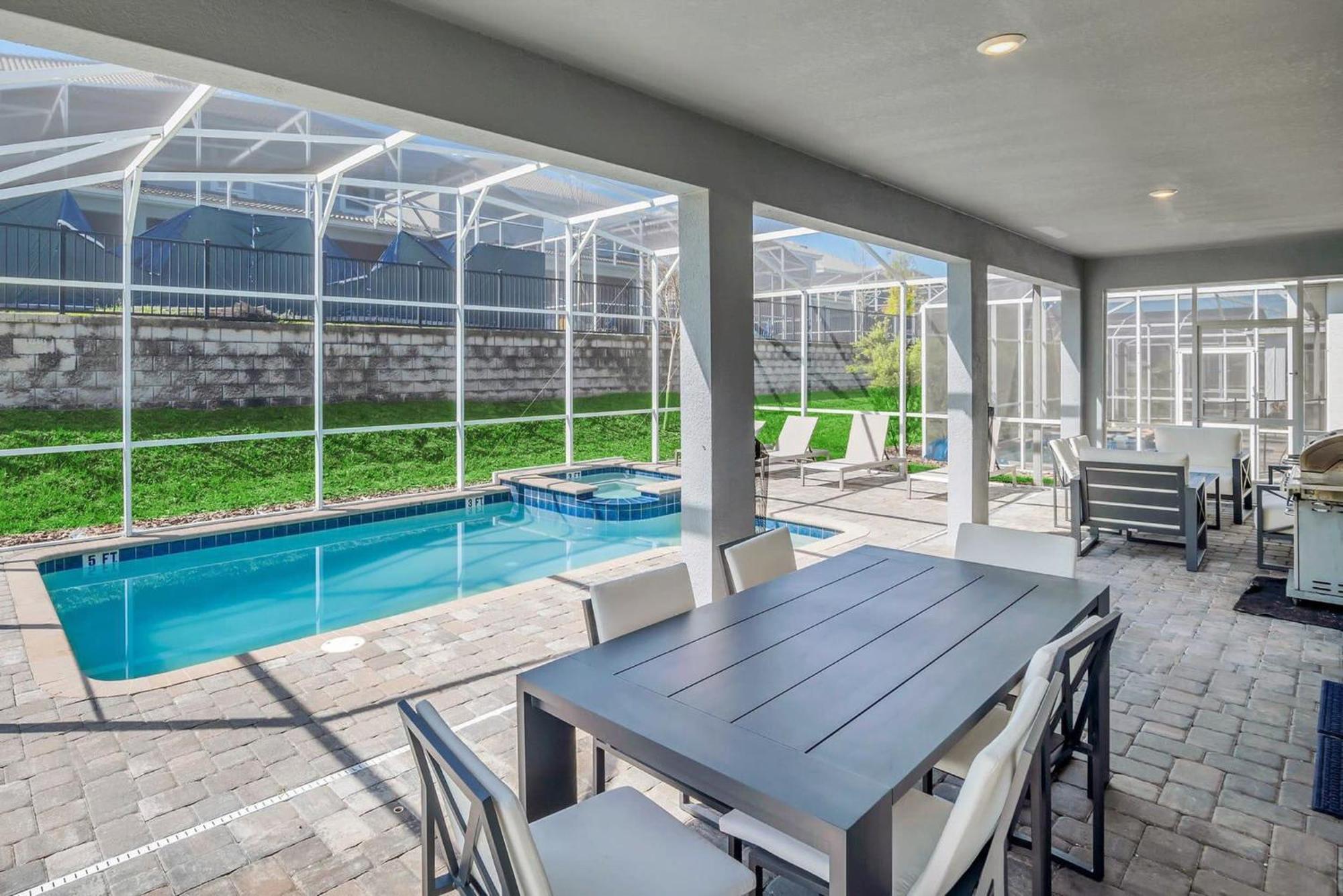 8Br Luxury - Sleeps 22 - Near Disney With Pool & Hot Tub! Davenport Bagian luar foto